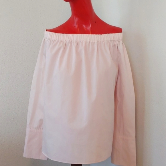 Zara Tops - Zara Women Boatneck Pink Cotton Top in Medium